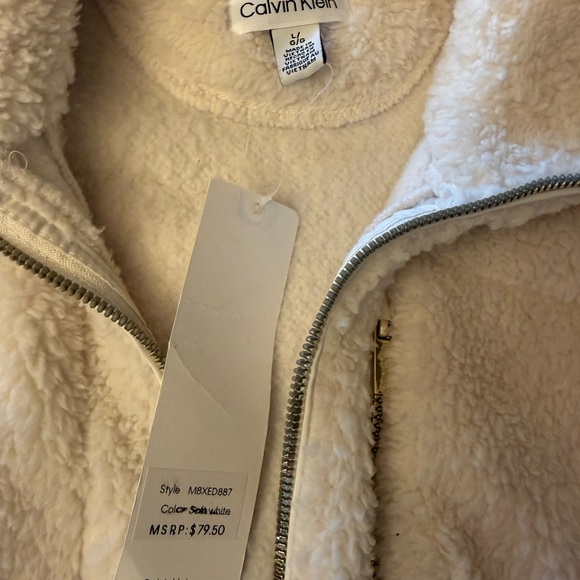 Calvin Klein Off-White  Jacket Women’s NWT - Picture 2 of 3